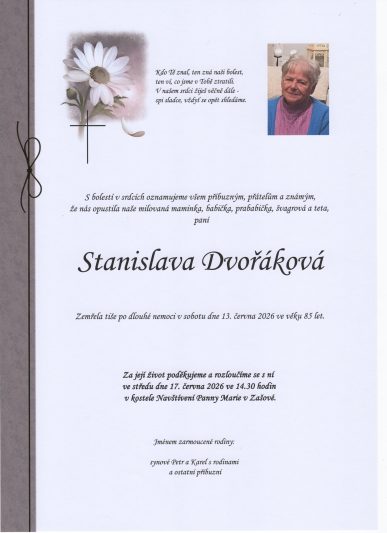 Parte Stanislava Dvořáková