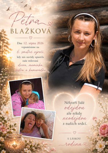 Parte vzpomínka Petra Blažková